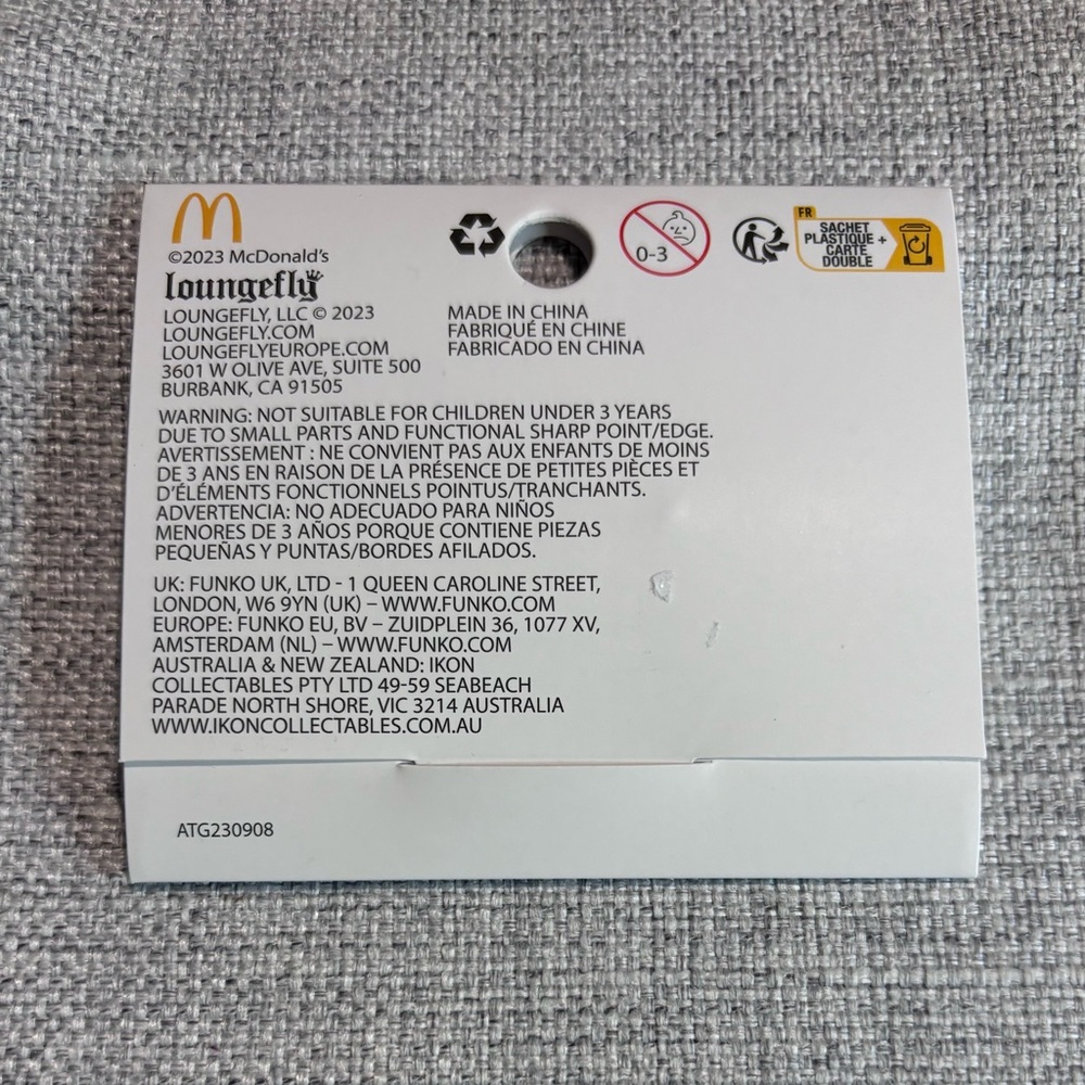 Loungefly McDonald's Grimace & Fry Kid Enamel Pin Set - Picture 3 of 3